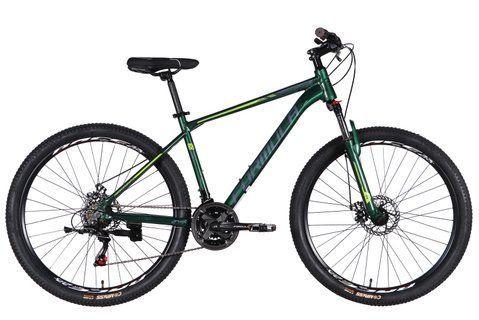 Велосипед AL 27.5" Formula MOTION DD FR рама-18" зелений 2026 OPS-FR-27.5-303 фото