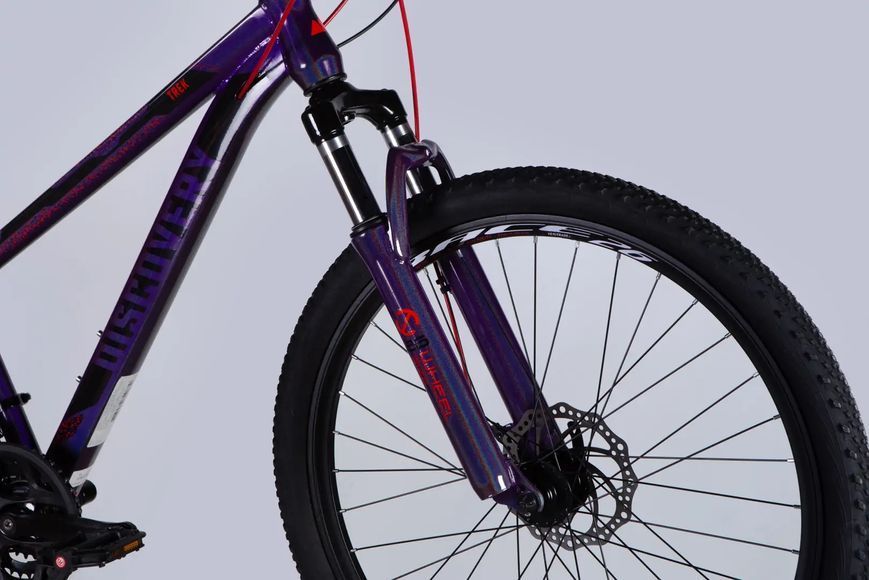 Велосипед ST 26" Discovery TREK DD FR рама-13" фіолетовий 2025 OPS-SP-26-051 фото