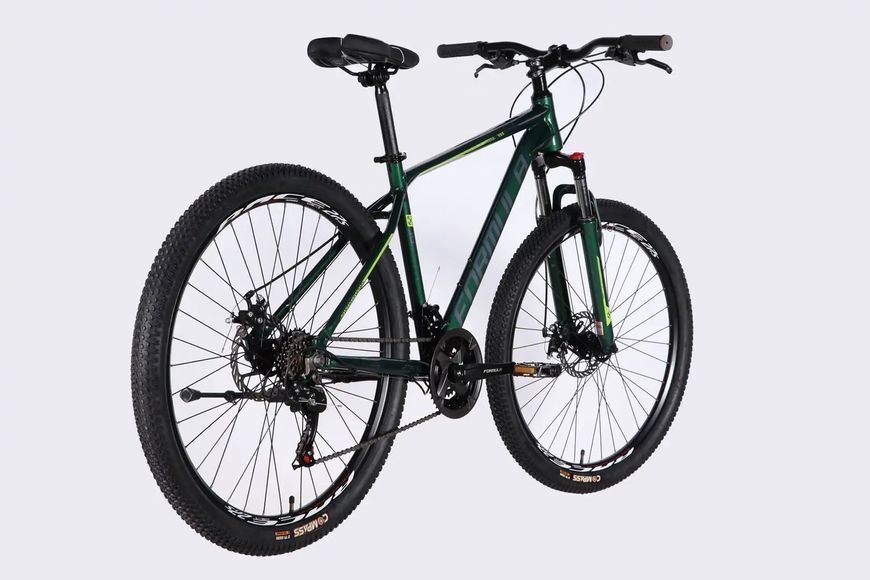 Велосипед AL 27.5" Formula MOTION DD FR рама-18" зелений 2026 OPS-FR-27.5-303 фото