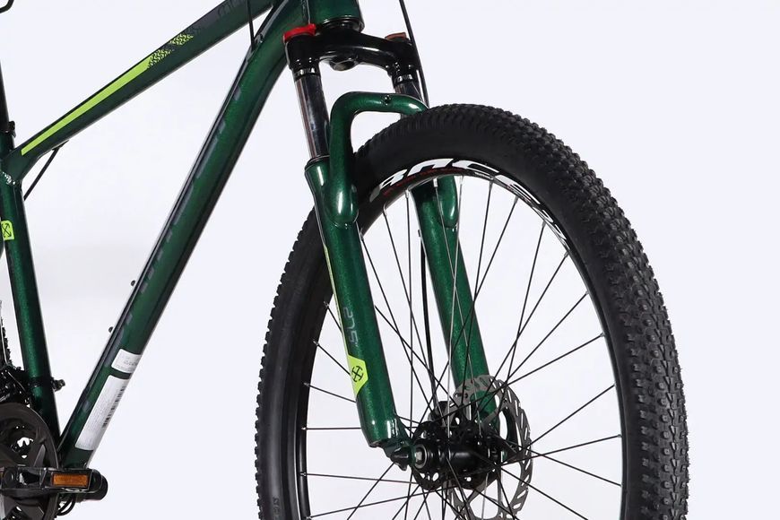 Велосипед AL 27.5" Formula MOTION DD FR рама-18" зелений 2026 OPS-FR-27.5-303 фото
