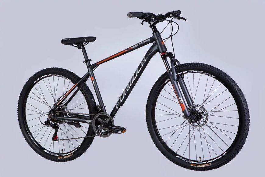 Велосипед AL 29" Formula MOTION DD FR рама-19" темно-сiрий (матовий) 2026 OPS-FR-29-419 фото