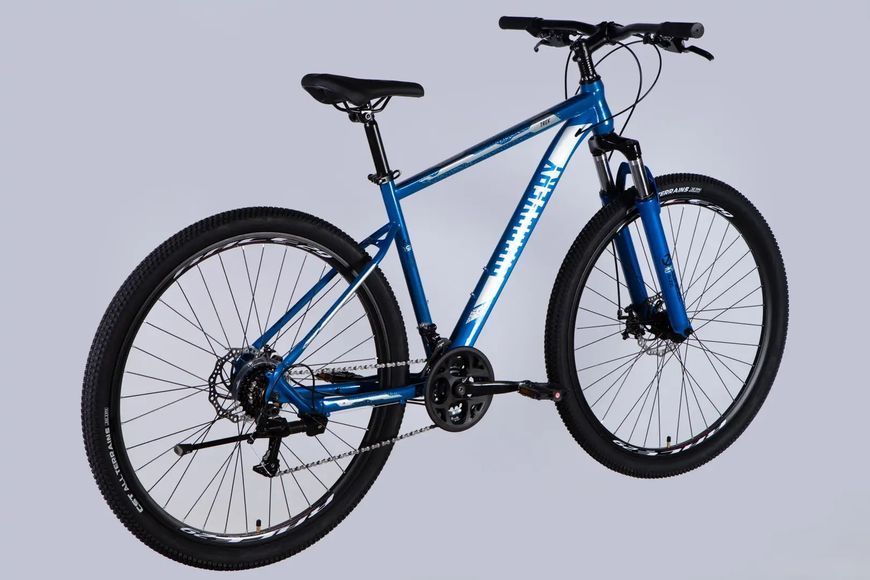 Велосипед ST 29" Discovery TREK DD FR рама-19" синьо-сріблястий 2025 OPS-SP-29-077 фото