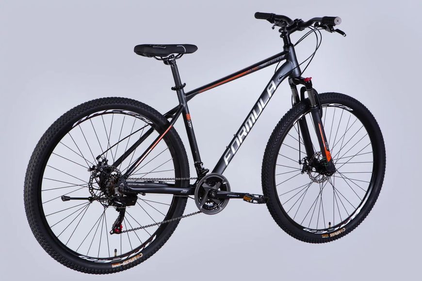 Велосипед AL 29" Formula MOTION DD FR рама-19" темно-сiрий (матовий) 2026 OPS-FR-29-419 фото