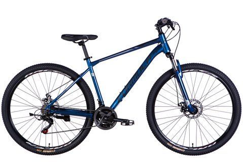Велосипед AL 29" Formula MOTION DD FR рама-19" синiй з чорним 2026 OPS-FR-29-420 фото