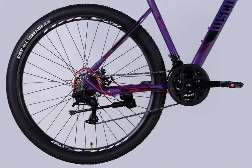 Велосипед ST 29" Discovery TREK DD FR рама-19" фіолетовий 2025 OPS-SP-29-078 фото