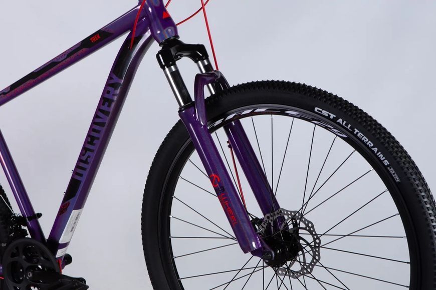 Велосипед ST 29" Discovery TREK DD FR рама-19" фіолетовий 2025 OPS-SP-29-078 фото