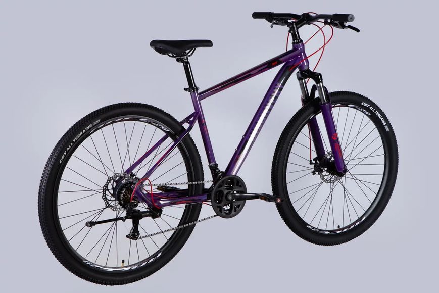 Велосипед ST 29" Discovery TREK DD FR рама-19" фіолетовий 2025 OPS-SP-29-078 фото