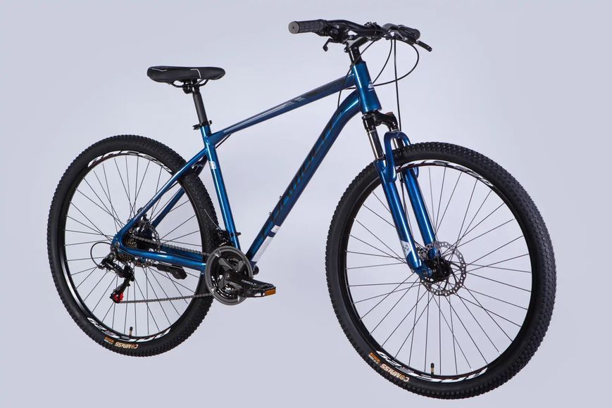 Велосипед AL 29" Formula MOTION DD FR рама-19" синiй з чорним 2026 OPS-FR-29-420 фото