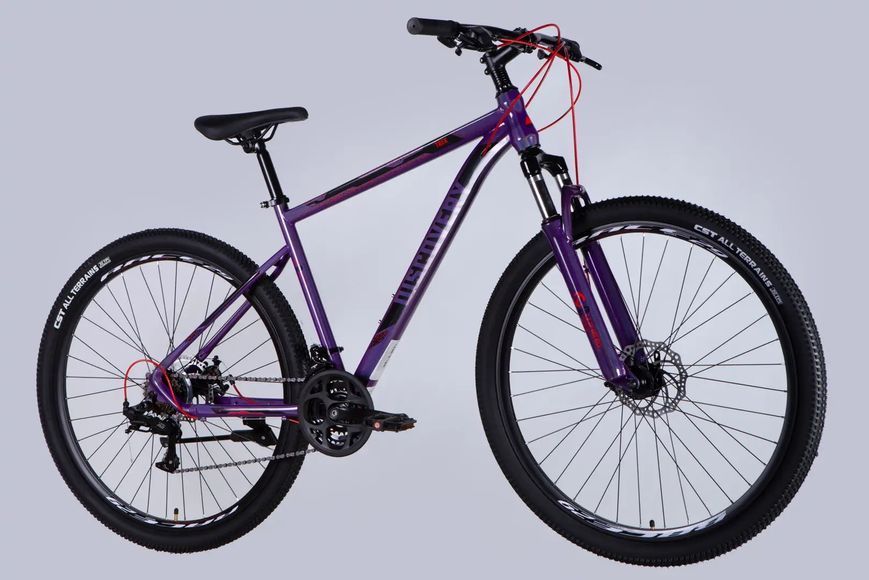 Велосипед ST 29" Discovery TREK DD FR рама-19" фіолетовий 2025 OPS-SP-29-078 фото