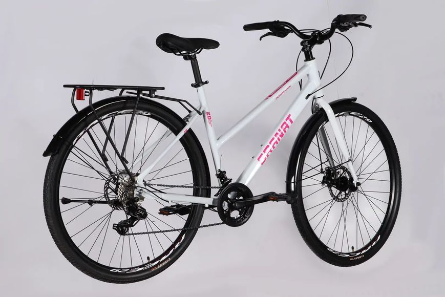 Велосипед AL 28" Dorozhnik GRANAT W DD CS рама-20" білий 2025 OPS-D-28-496 фото