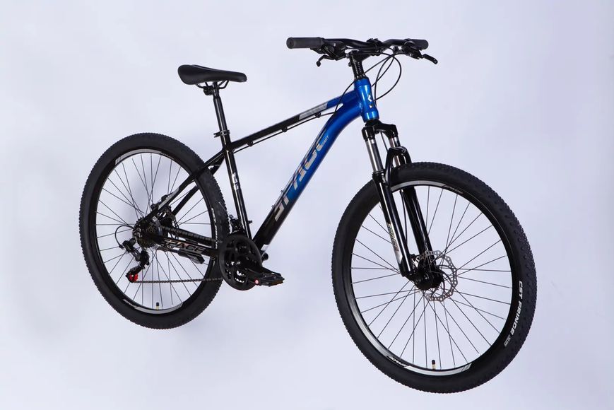 Велосипед AL 27.5" SPACE PHAETON DD FR рама-17" чорно-синій 2026 OPS-SP-27.5-081 фото
