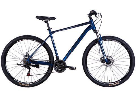Велосипед AL 29" Formula MOTION DD FR рама-21" синiй з чорним 2026 OPS-FR-29-424 фото