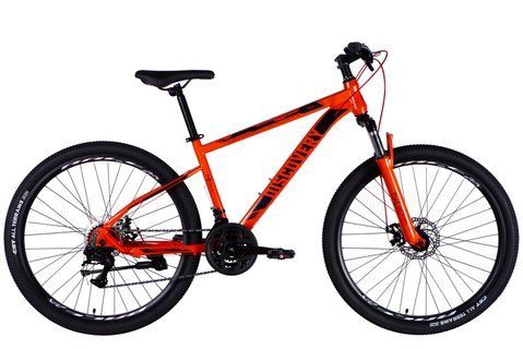 Велосипед ST 27.5" Discovery TREK DD FR рама-16" помаранчевий 2025 OPS-SP-27.5-041 фото