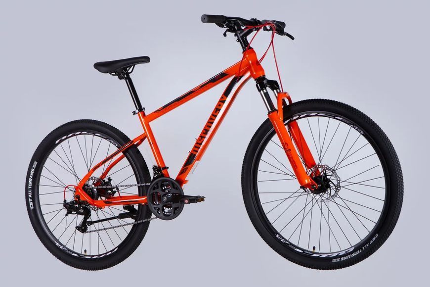 Велосипед ST 27.5" Discovery TREK DD FR рама-16" помаранчевий 2025 OPS-SP-27.5-041 фото