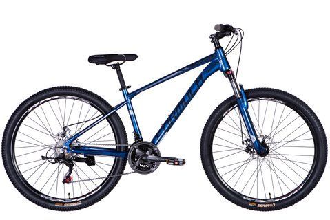 Велосипед AL 27.5" Formula MOTION DD FR рама-16" синьо-чорний 2025 OPS-FR-27.5-252 фото