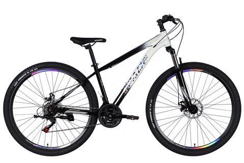 Велосипед ST 29" SPACE MARS DD FR рама-16" чорний з білим 2026 OPS-SP-29-154 фото