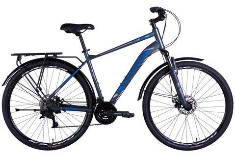 Велосипед AL 28" Discovery SYMBOL MAN DD CS рама-20" сіро-синій 2025 OPS-DIS-28-000 фото