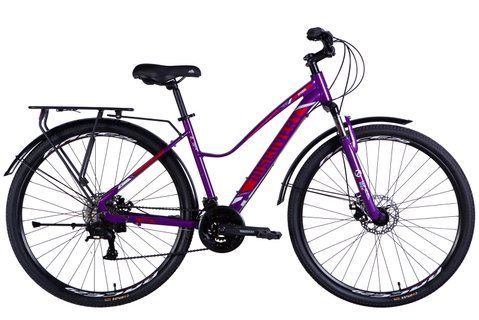 Велосипед AL 28" Discovery SYMBOL WOMAN DD CS рама-17,5" фіолетовий 2025 OPS-DIS-28-001 фото