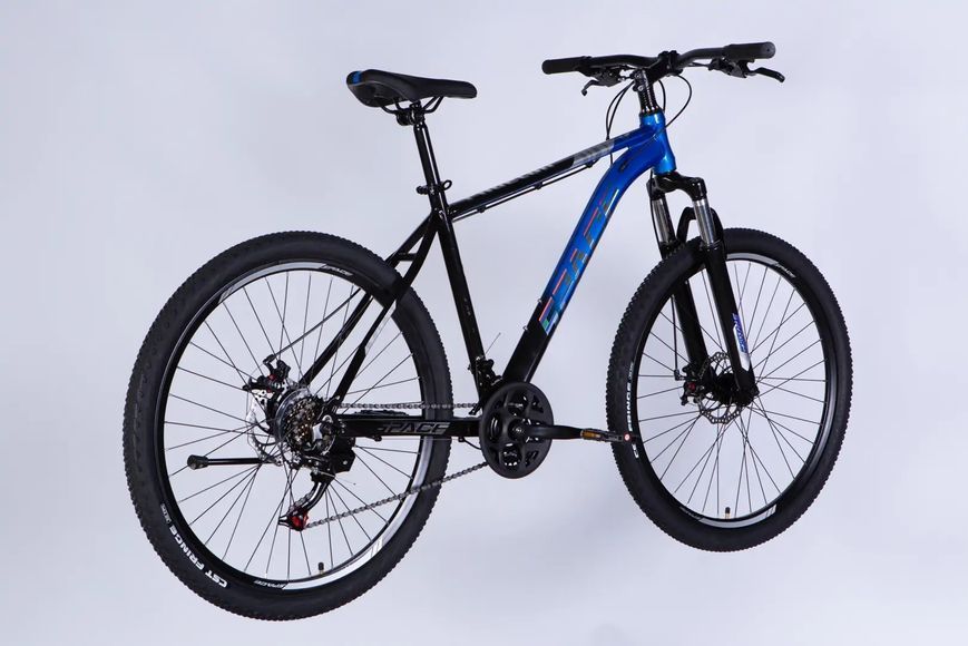 Велосипед AL 27.5" SPACE PHAETON DD FR рама-19" чорно-синій 2026 OPS-SP-27.5-087 фото