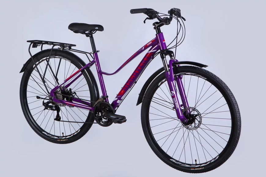 Велосипед AL 28" Discovery SYMBOL WOMAN DD CS рама-17,5" фіолетовий 2025 OPS-DIS-28-001 фото