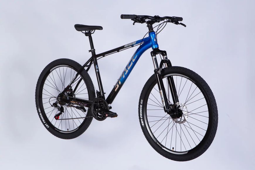 Велосипед AL 27.5" SPACE PHAETON DD FR рама-19" чорно-синій 2026 OPS-SP-27.5-087 фото