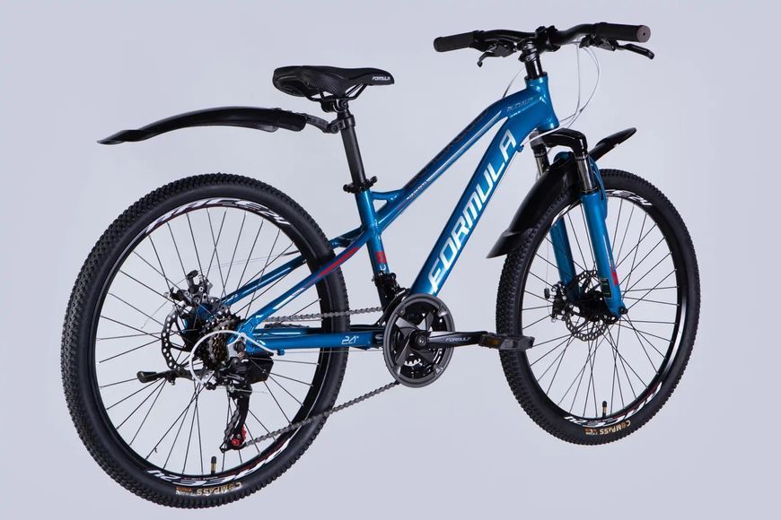 Велосипед AL 24" Formula BLACKWOOD DD FR рама-12,5" синій 2026 OPS-FR-24-442 фото