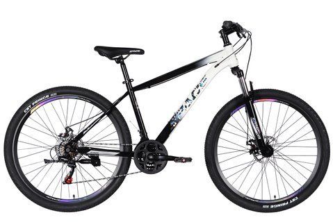 Велосипед ST 29" SPACE MARS DD FR рама-18" чорний з білим 2026 OPS-SP-29-160 фото