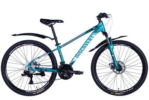 Велосипед AL 26" Discovery BASTION DD CS рама-13" бірюзовий 2025 OPS-DIS-26-616 фото
