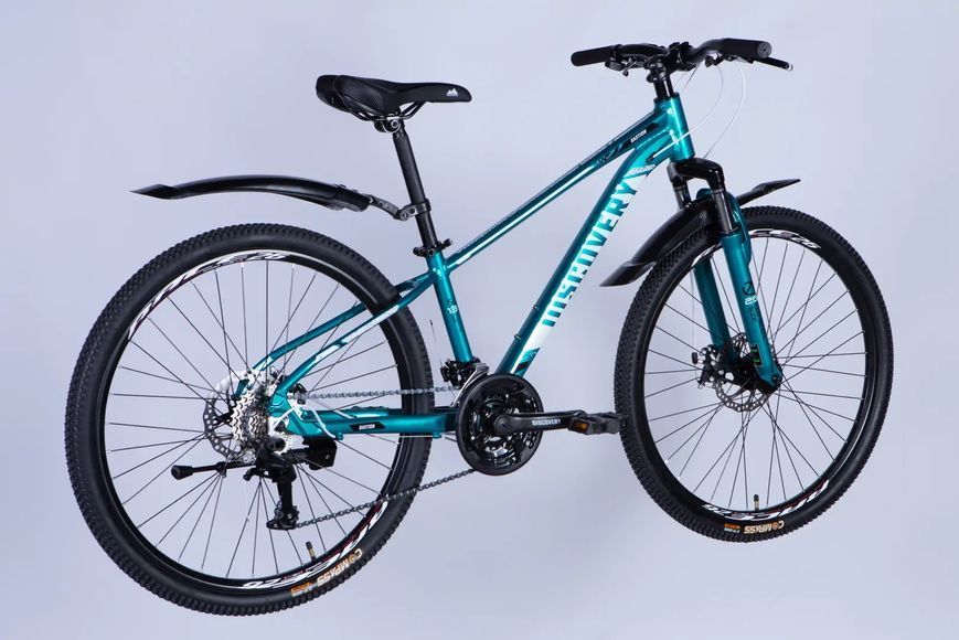 Велосипед AL 26" Discovery BASTION DD CS рама-13" бірюзовий 2025 OPS-DIS-26-616 фото