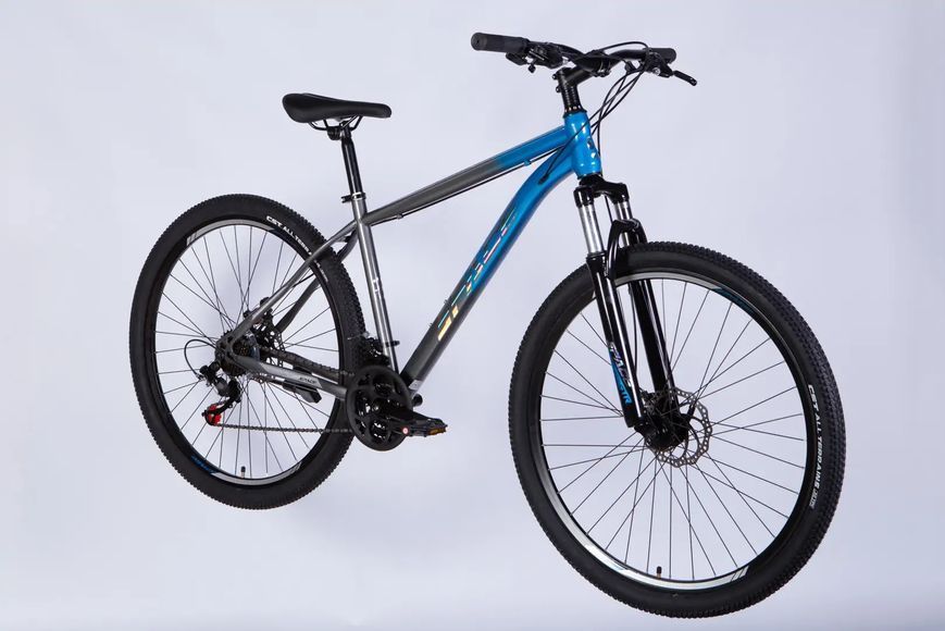 Велосипед ST 29" SPACE MARS DD FR рама-18" синьо-сірий 2026 OPS-SP-29-162 фото