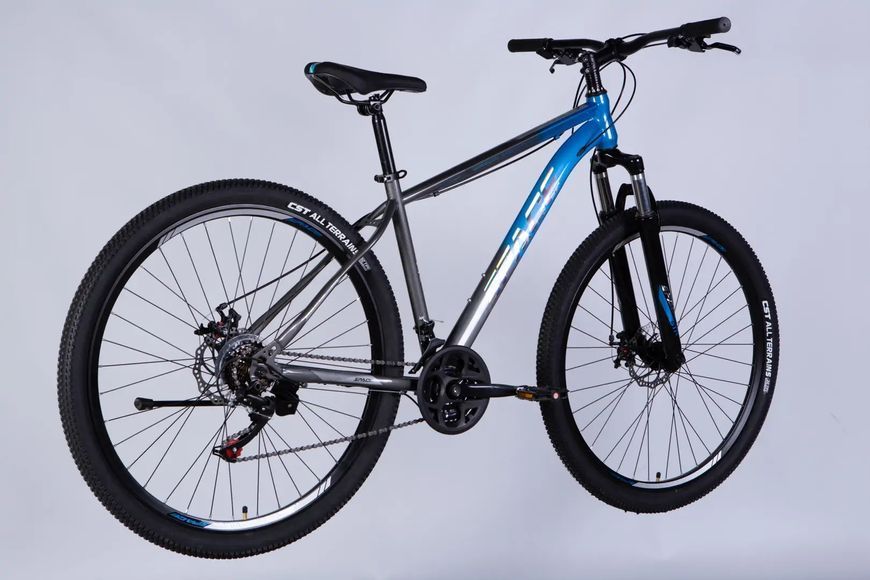 Велосипед ST 29" SPACE MARS DD FR рама-18" синьо-сірий 2026 OPS-SP-29-162 фото