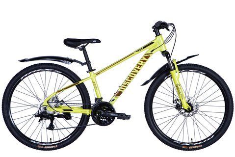 Велосипед AL 26" Discovery BASTION DD CS рама-13" жовтий 2025 OPS-DIS-26-618 фото