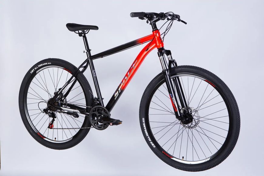 Велосипед ST 29" SPACE MARS DD FR рама-20" червоно-чорний 2026 OPS-SP-29-163 фото