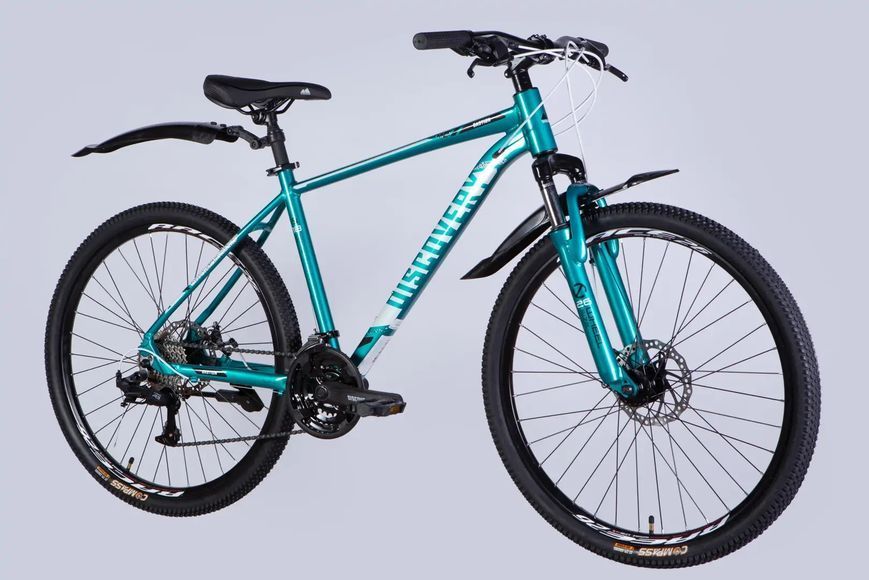 Велосипед AL 26" Discovery BASTION DD CS рама-18" бірюзовий 2025 OPS-DIS-26-624 фото