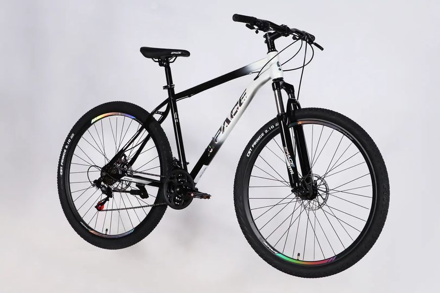 Велосипед ST 29" SPACE MARS DD FR рама-20" чорний з білим 2026 OPS-SP-29-166 фото