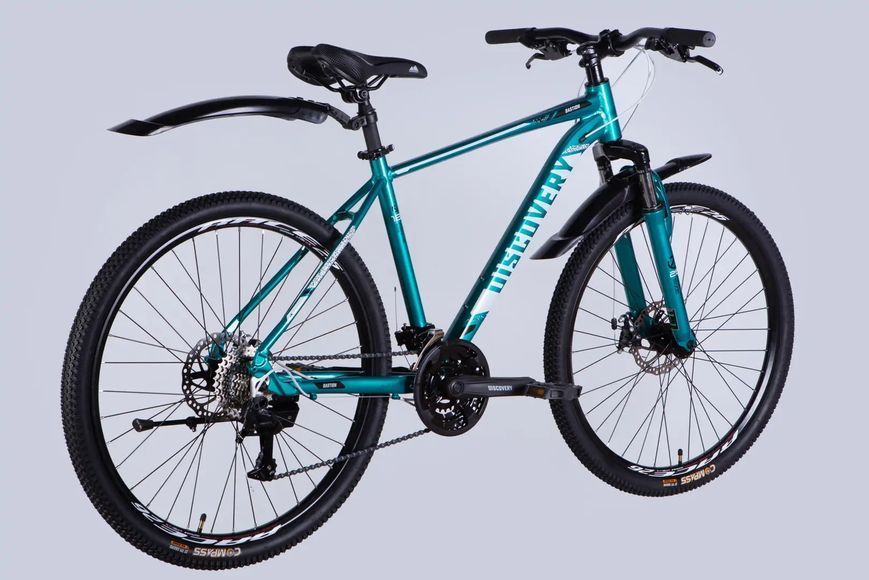 Велосипед AL 26" Discovery BASTION DD CS рама-18" бірюзовий 2025 OPS-DIS-26-624 фото