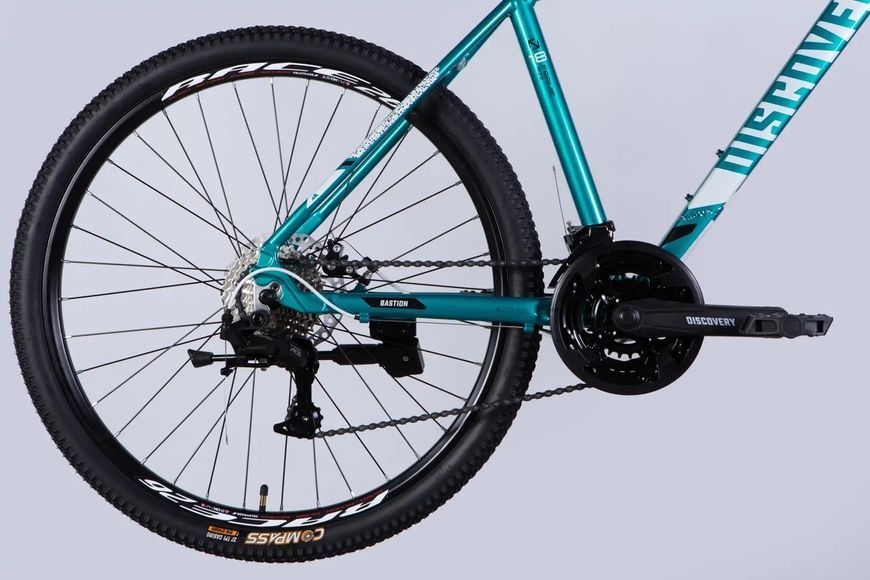 Велосипед AL 26" Discovery BASTION DD CS рама-18" бірюзовий 2025 OPS-DIS-26-624 фото
