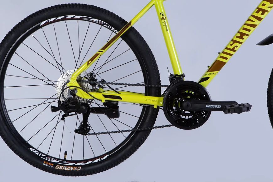 Велосипед AL 26" Discovery BASTION DD CS рама-18" жовтий 2025 OPS-DIS-26-622 фото