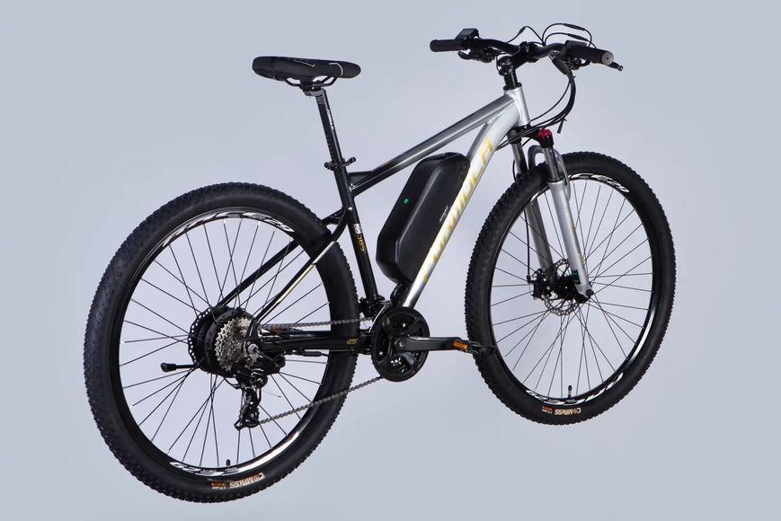 Велосипед з електроприводом 29" AL Formula eF-1 DD CS рама-18,5" 48B 12.5А*г 500Вт сріблясто-чорний 2026 ELB-FR-29-250 фото