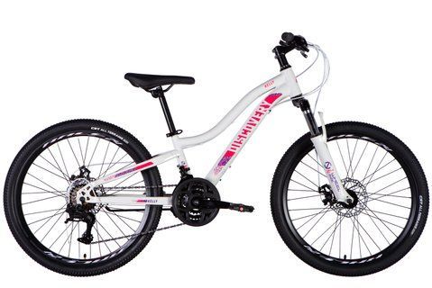 Велосипед ST 24" Discovery KELLY DD FR рама-11" біло-рожевий 2025 OPS-DIS-24-363 фото