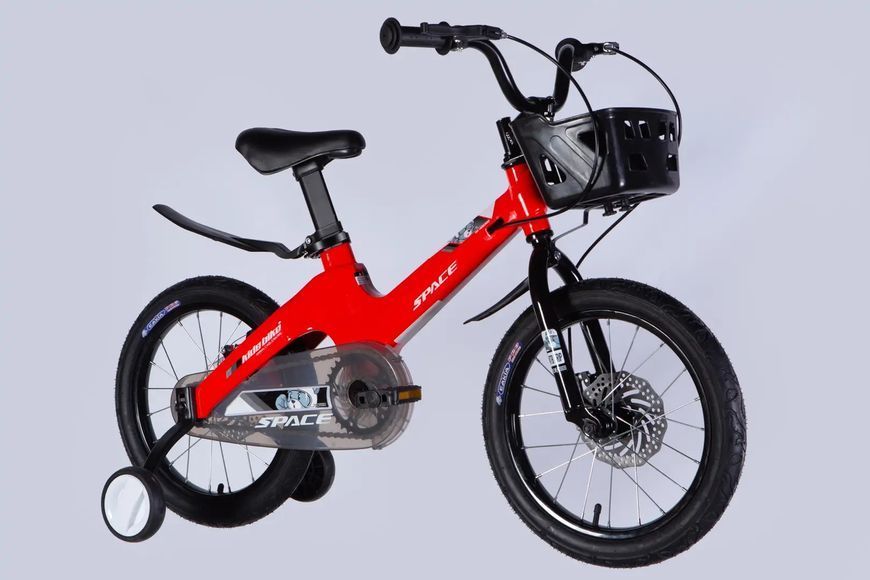 Велосипед MG 16" SPACE KID MOON DD рама-9" червоний 2025 OPS-SK-16-012 фото