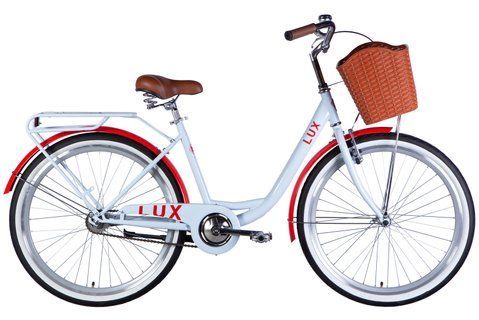 Велосипед ST 26" Dorozhnik LUX Velosteel рама-17" світло-блакитний 2025 OPS-D-26-250 фото