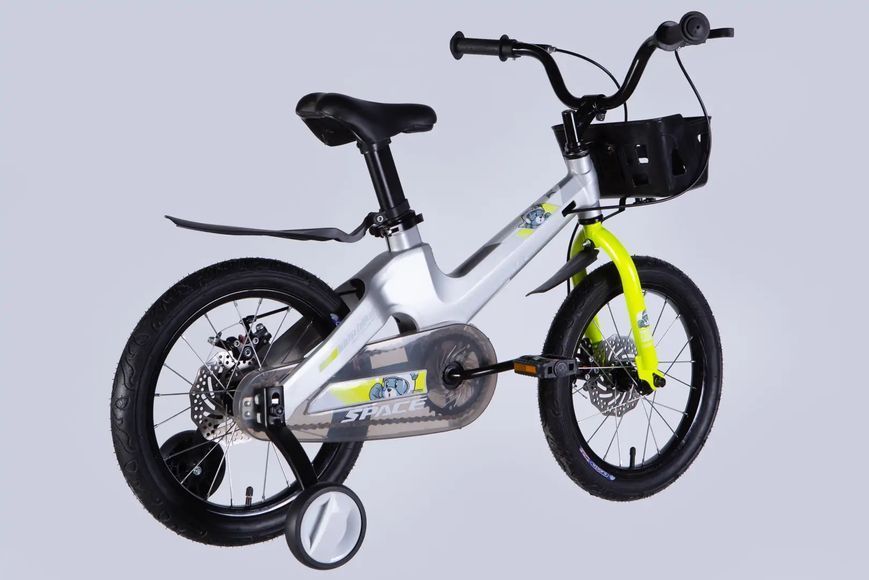 Велосипед MG 16" SPACE KID MOON DD рама-9" сірий 2025 OPS-SK-16-014 фото