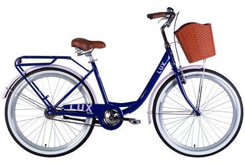 Велосипед ST 26" Dorozhnik LUX Velosteel рама-17" бузковий 2025 OPS-D-26-268 фото