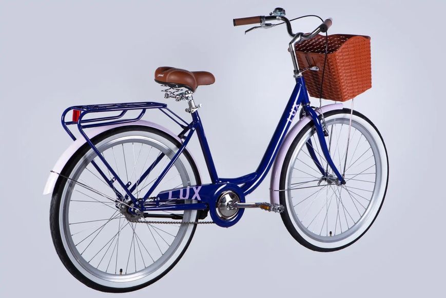 Велосипед ST 26" Dorozhnik LUX Velosteel рама-17" бузковий 2025 OPS-D-26-268 фото