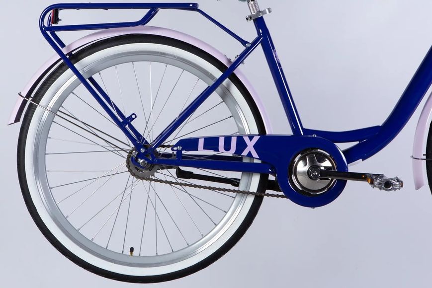 Велосипед ST 26" Dorozhnik LUX Velosteel рама-17" бузковий 2025 OPS-D-26-268 фото