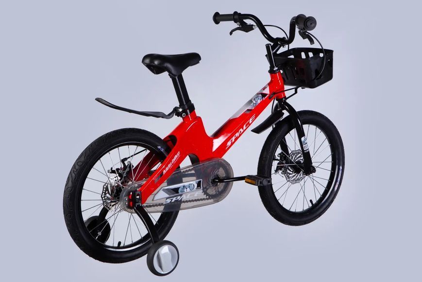 Велосипед MG 18" SPACE KID MOON DD рама-10" червоний 2025 OPS-SK-18-020 фото