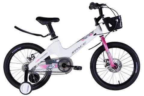 Велосипед MG 18" SPACE KID MOON DD рама-10" білий 2025 OPS-SK-18-021 фото