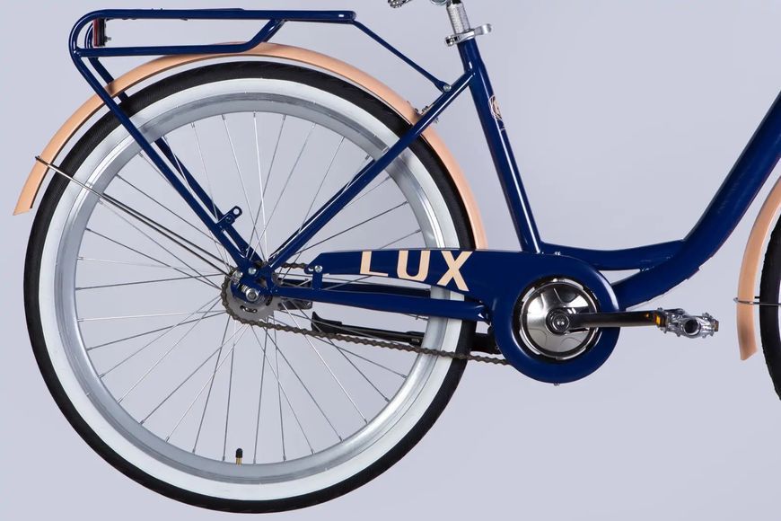 Велосипед ST 26" Dorozhnik LUX Velosteel рама-17" синій 2025 OPS-D-26-289 фото