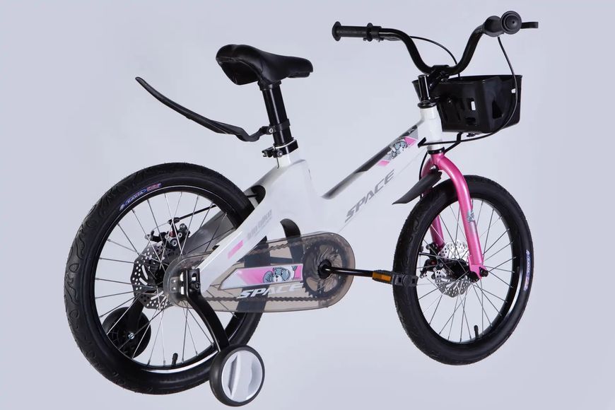 Велосипед MG 18" SPACE KID MOON DD рама-10" білий 2025 OPS-SK-18-021 фото